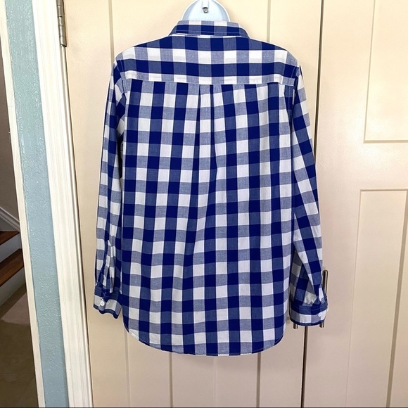 Camixa Country Style Plaid Button-down Cotton Shirt Large Cottagecore Summer - Picture 3 of 11